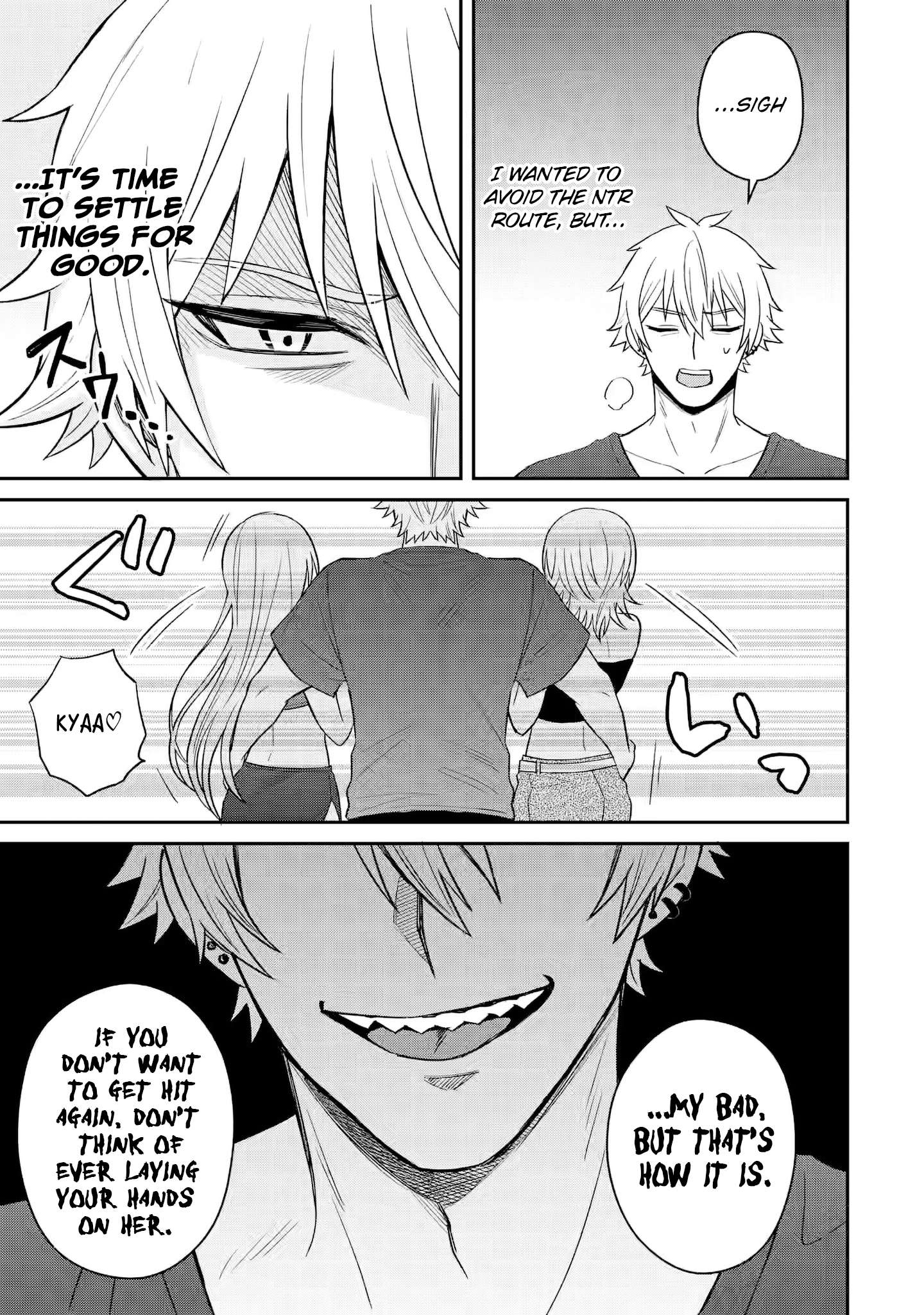 I was Reincarnated as the Scumbag from a Netorare Manga, But the Heroine is Coming on to Me, Chapter 9 image 33